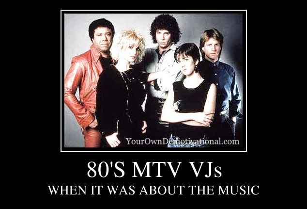 80'S MTV VJs