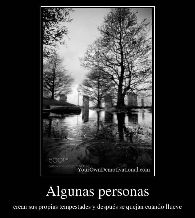 Algunas personas