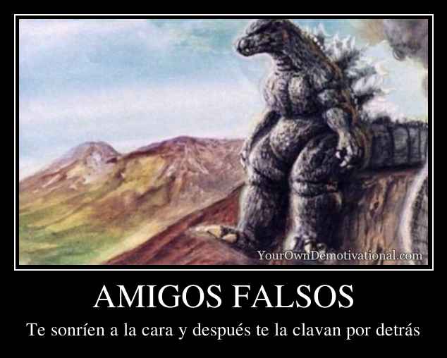 AMIGOS FALSOS