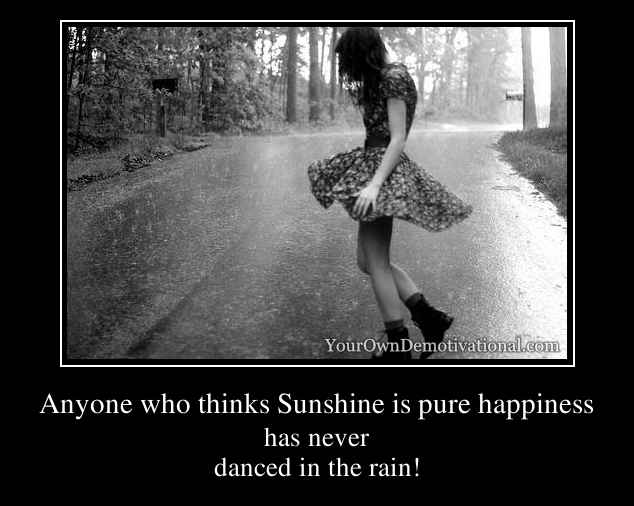 Anyone who thinks Sunshine is pure happiness