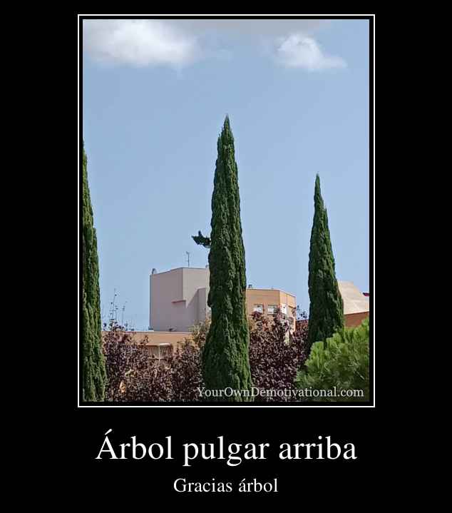 Árbol pulgar arriba