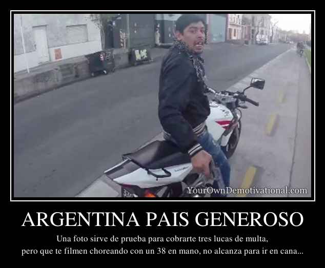 ARGENTINA PAIS GENEROSO