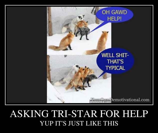 ASKING TRI-STAR FOR HELP