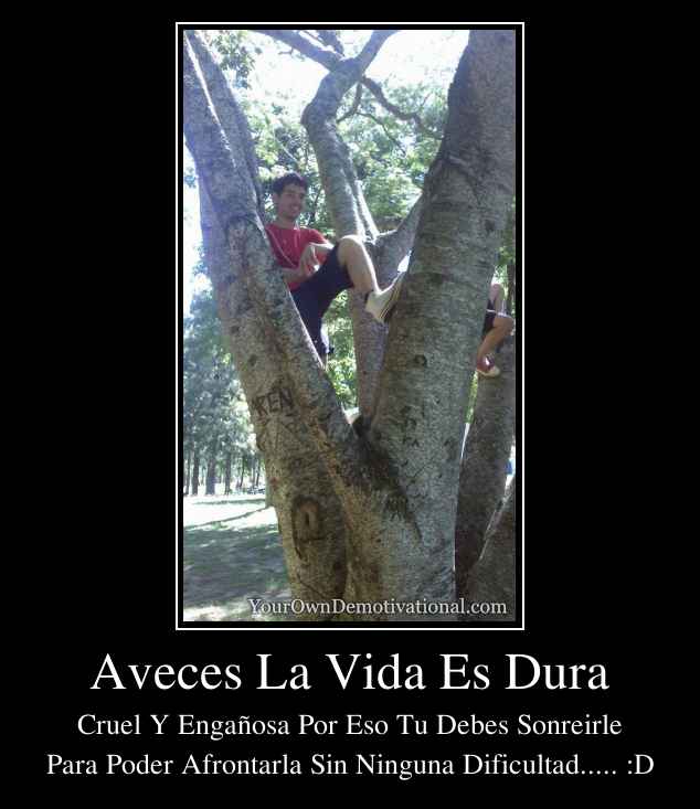 Aveces La Vida Es Dura