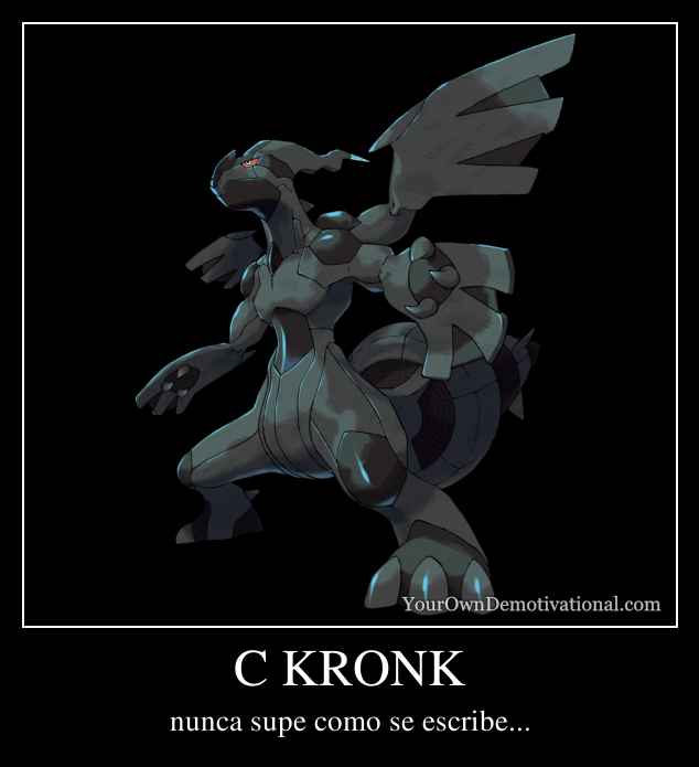 C KRONK