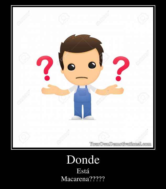 Donde