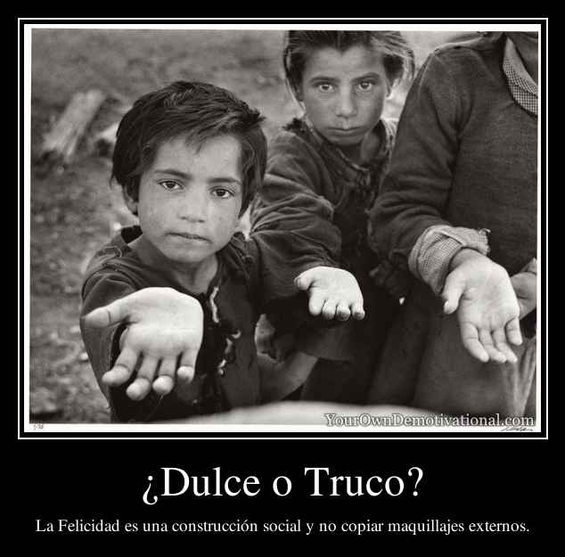 ¿Dulce o Truco?