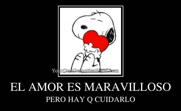 EL AMOR ES MARAVILLOSO