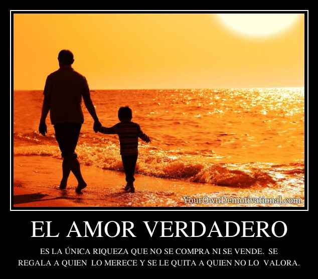 EL AMOR VERDADERO