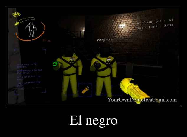 El negro