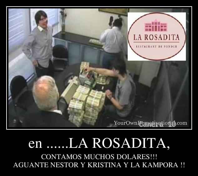 en ......LA ROSADITA,