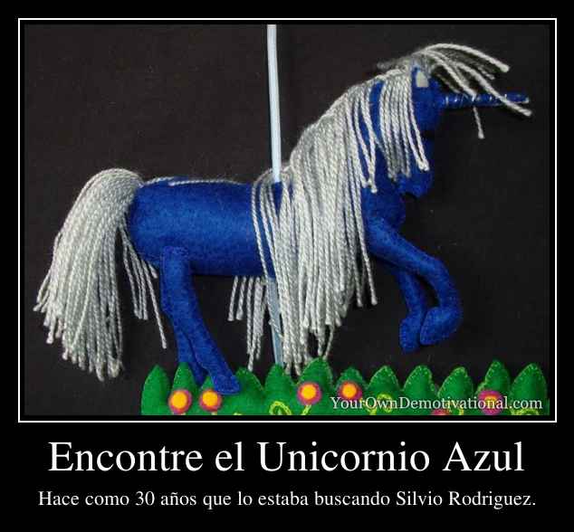 Encontre el Unicornio Azul
