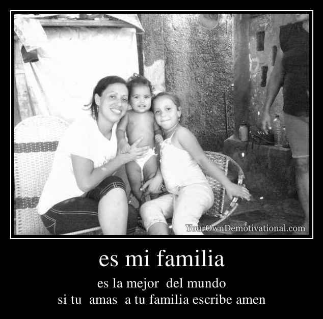 es mi familia