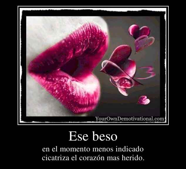 Ese beso