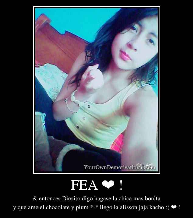 FEA ❤ !