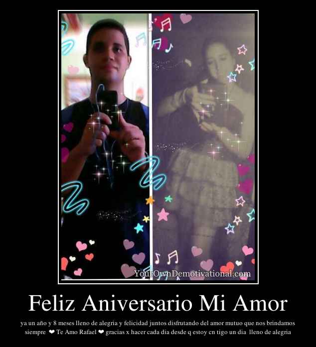 Feliz Aniversario Mi Amor