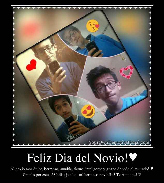 Feliz Dia del Novio!♥