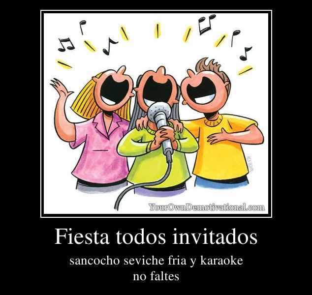 Fiesta todos invitados