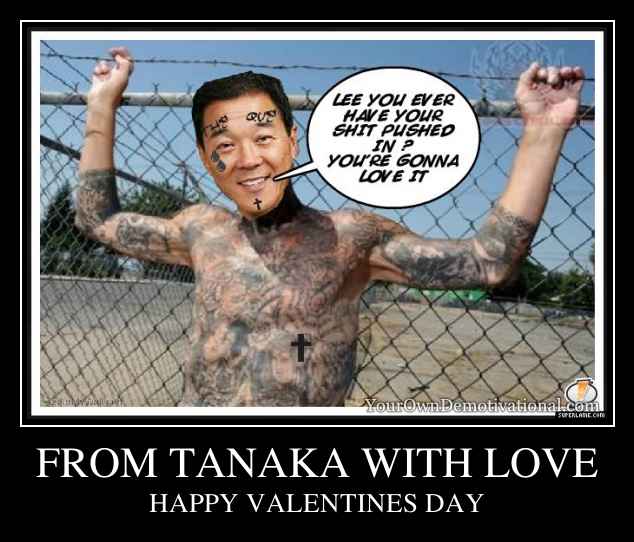 FROM TANAKA WITH LOVE