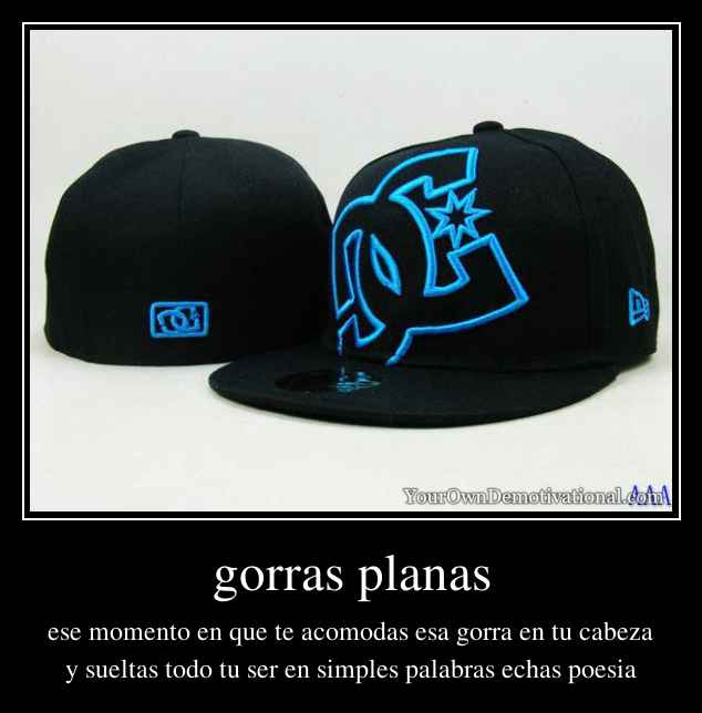 gorras planas