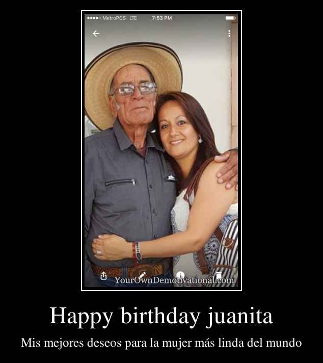 Happy birthday juanita