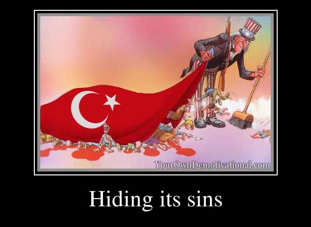 Hiding its sins