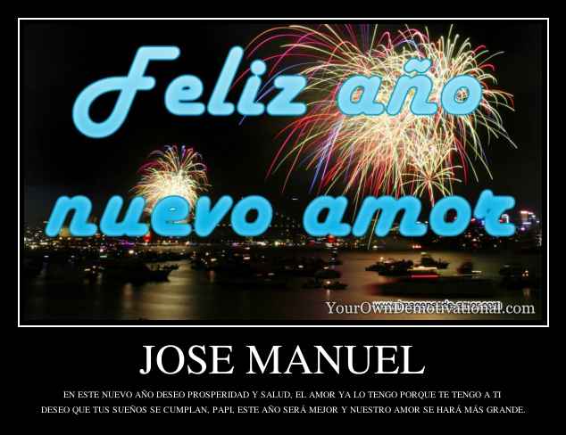 JOSE MANUEL
