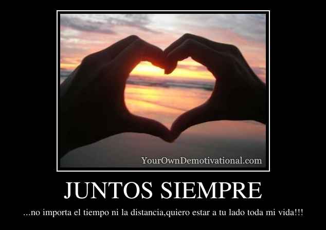 JUNTOS SIEMPRE