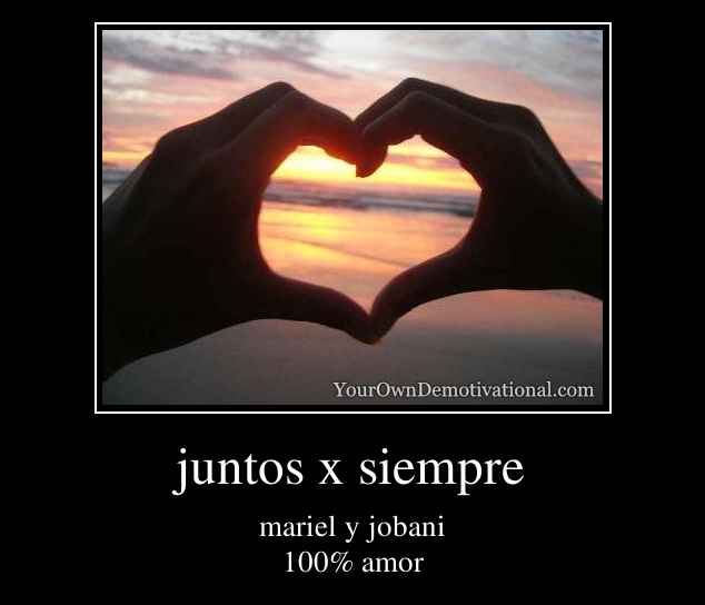 juntos x siempre