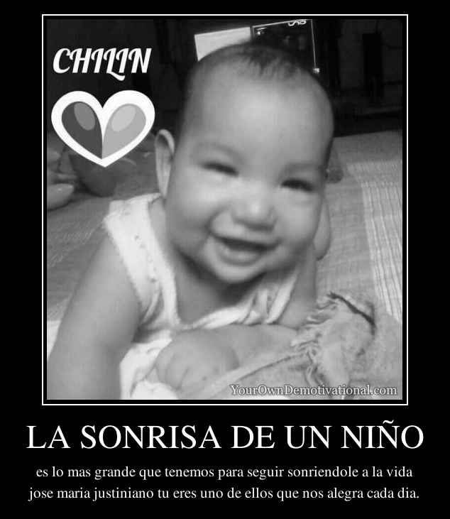 LA SONRISA DE UN NIÑO