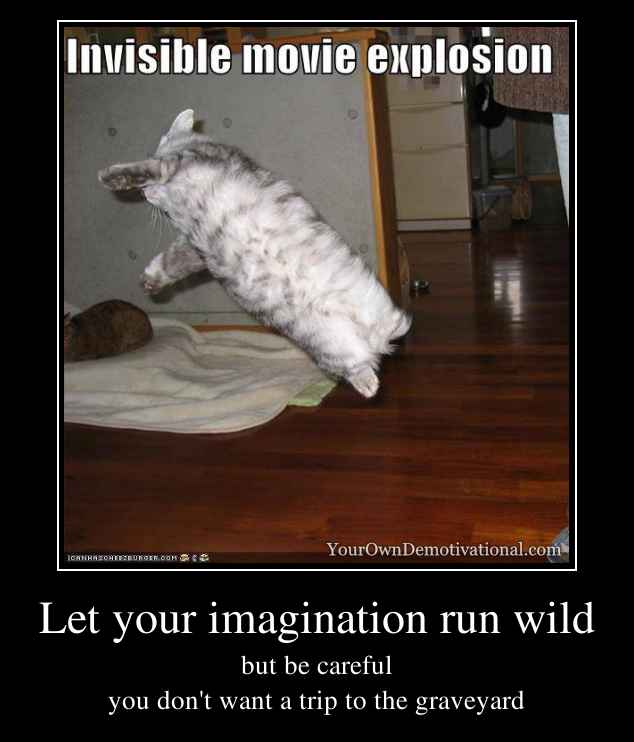 Let your imagination run wild