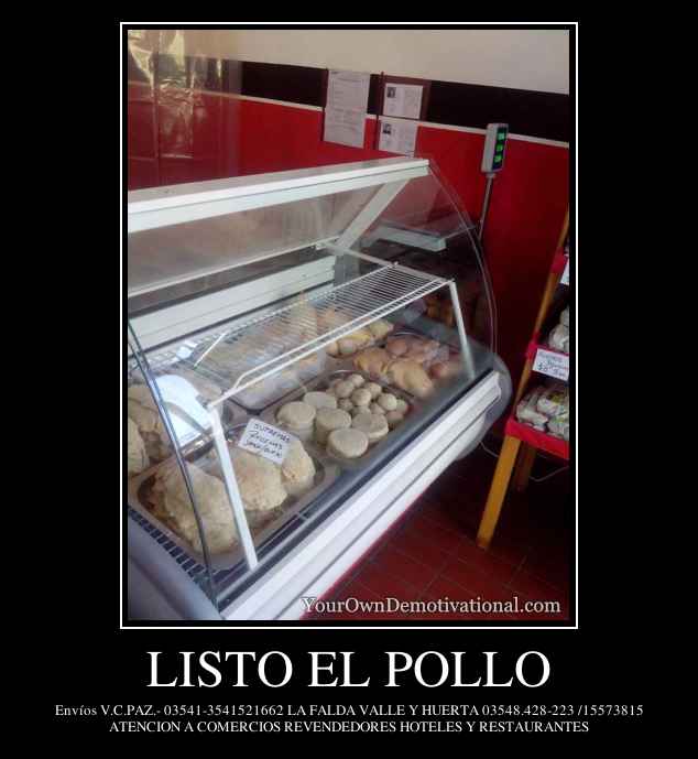 LISTO EL POLLO