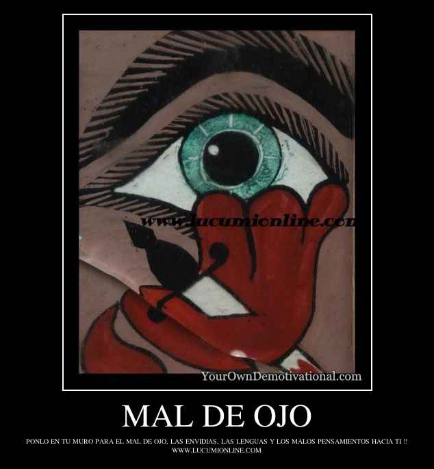 MAL DE OJO