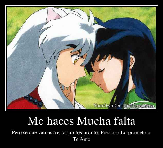 Me haces Mucha falta