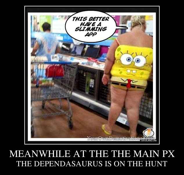 MEANWHILE AT THE THE MAIN PX
