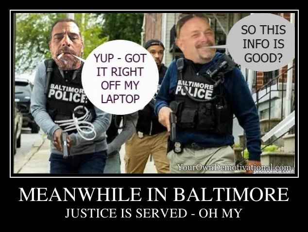 MEANWHILE IN BALTIMORE