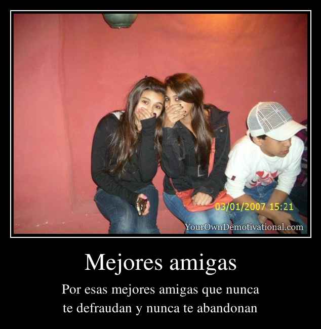 Mejores amigas