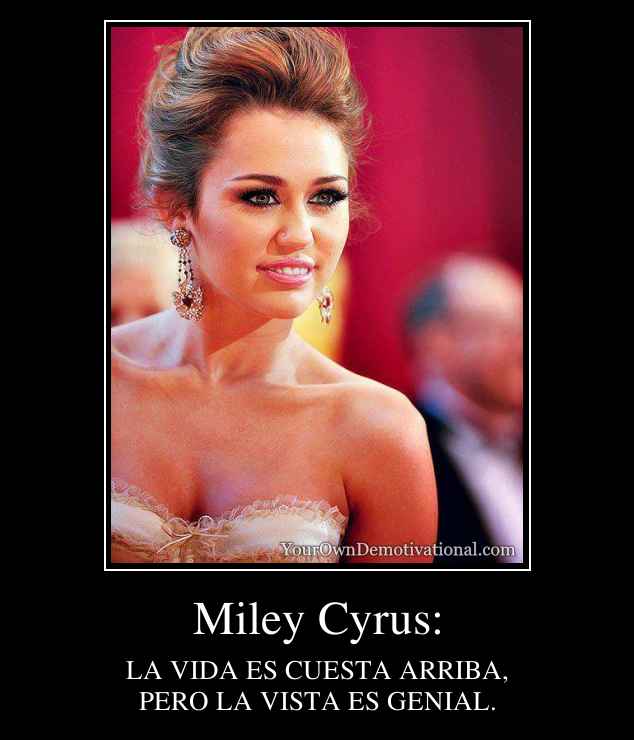 Miley Cyrus: