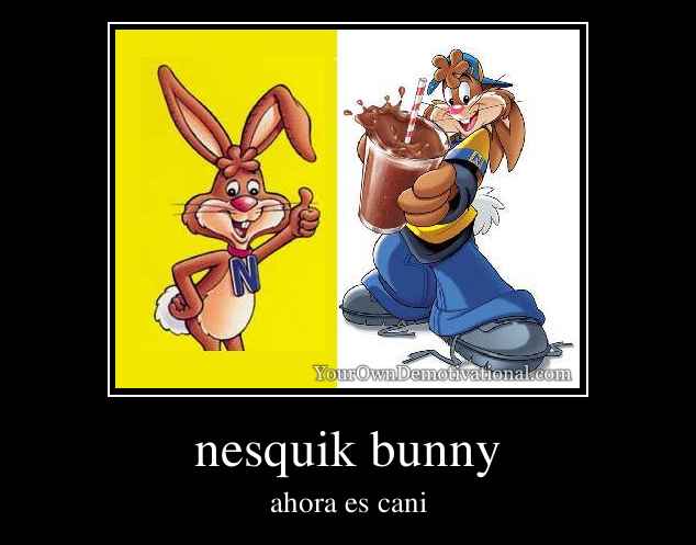 nesquik bunny