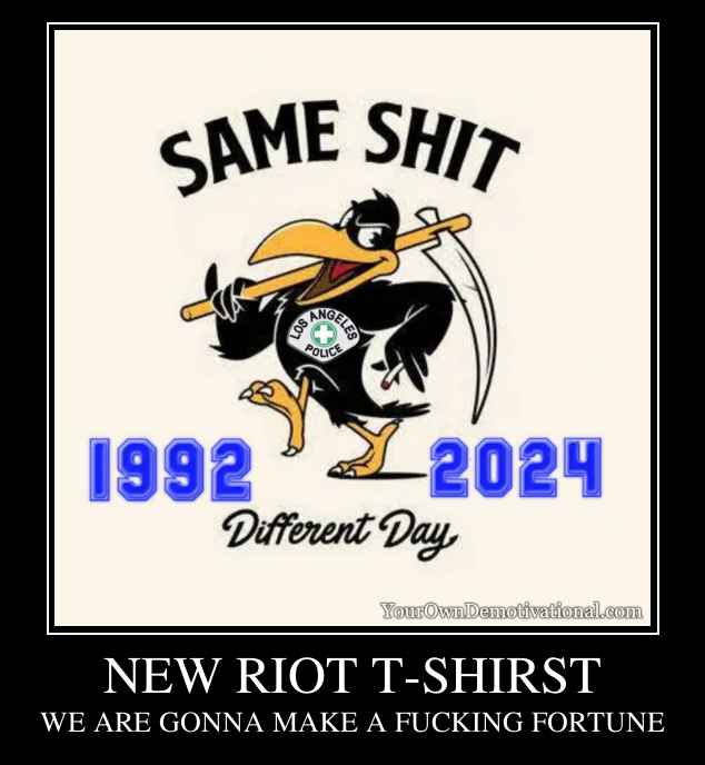 NEW RIOT T-SHIRST