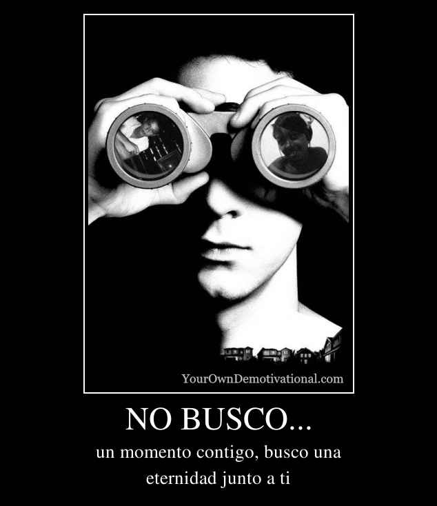 NO BUSCO...