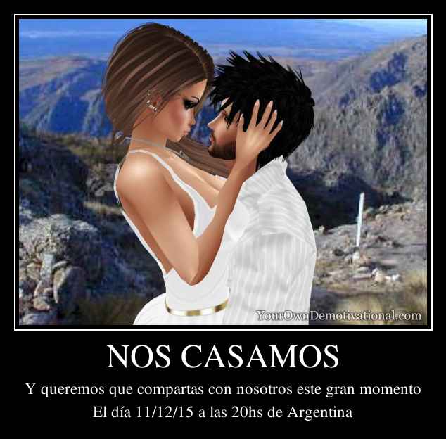 NOS CASAMOS