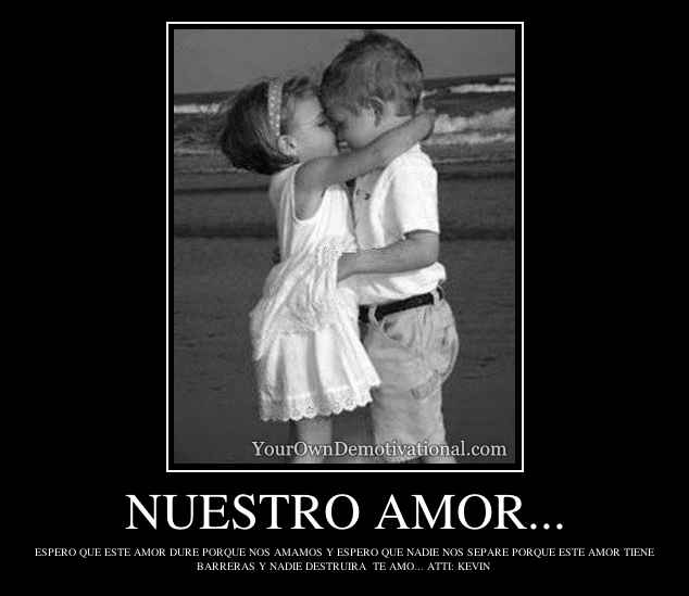 NUESTRO AMOR...