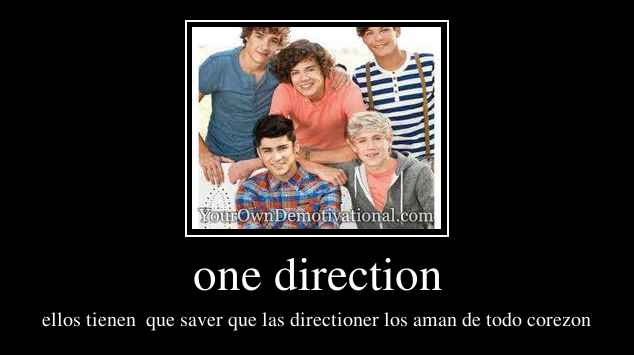 one direction