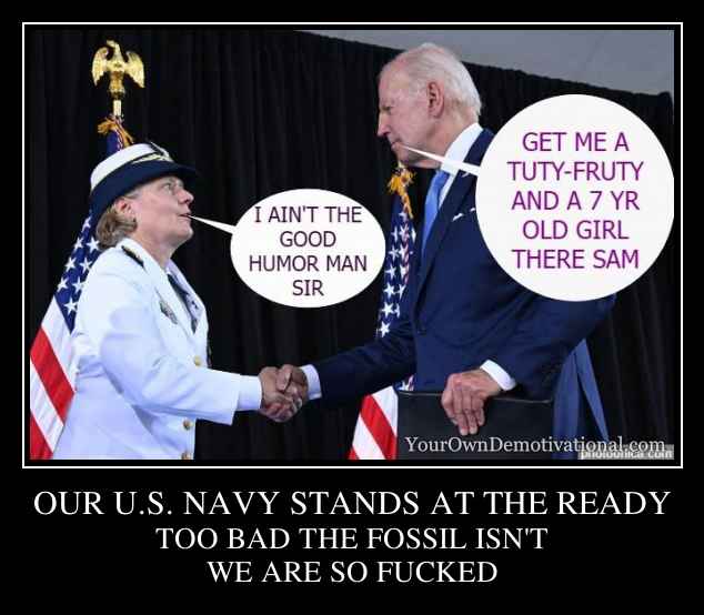 OUR U.S. NAVY STANDS AT THE READY