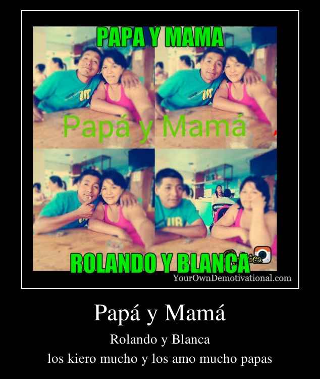 Papá y Mamá