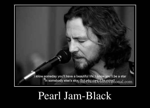 Pearl Jam-Black