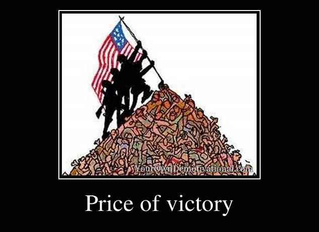 Price of victory