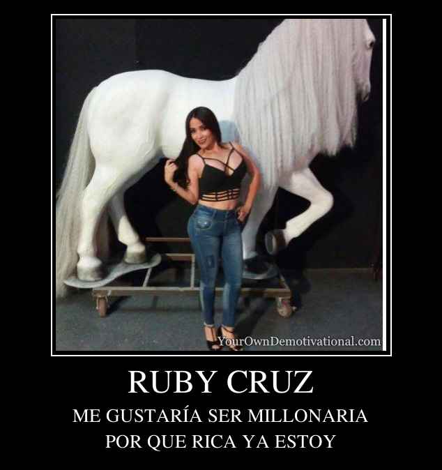 RUBY CRUZ