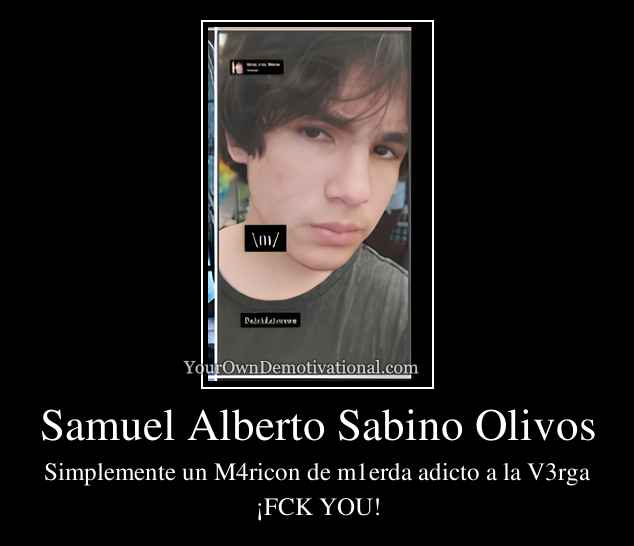 Samuel Alberto Sabino Olivos